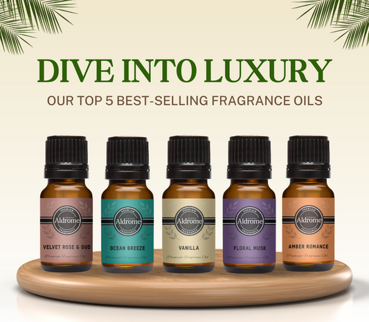 Our Top 5 Best-Selling Fragrance Oils