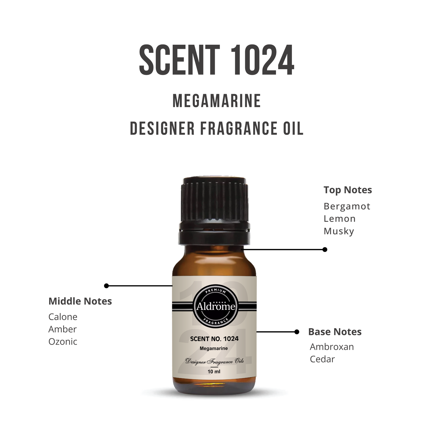 MEGAMARINE : SCENT 1024 - 10 ml