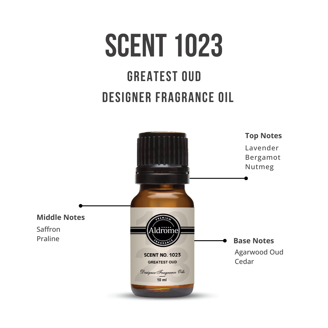 Scent 1023 : GREATEST OUD - 10 ml