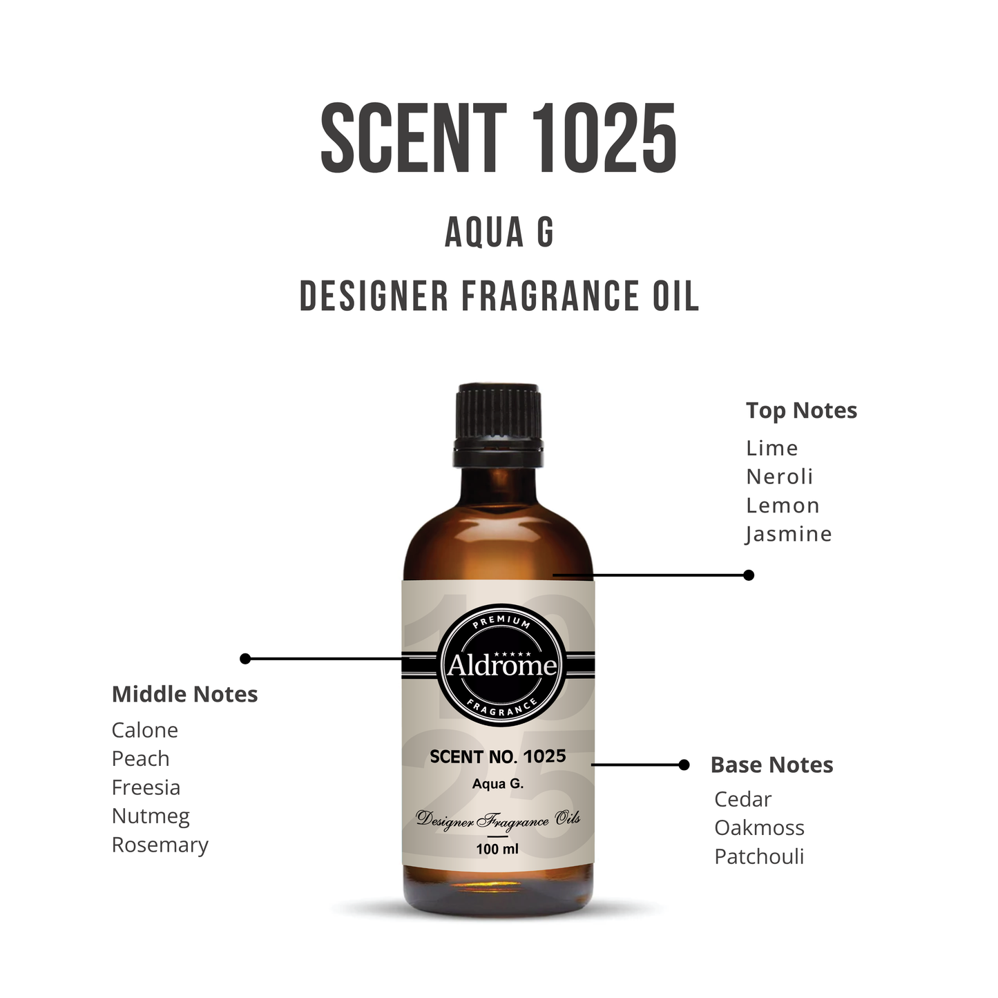 AQUA G : SCENT 1025 - 100 ml