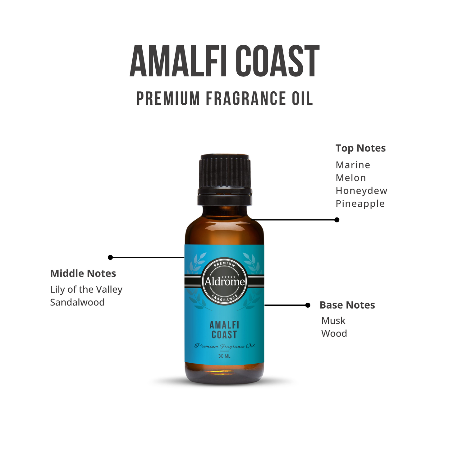 Amalfi coast Fragrance Oil - 30 ml