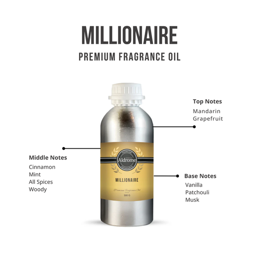 Millionaire Fragrance Oil - 500 G