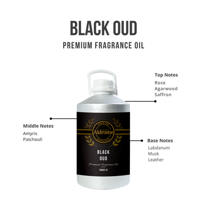 Black Oud Fragrance Oil - 5000 G
