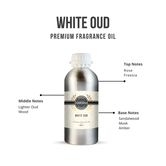 White Oud Fragrance Oil - 500 G