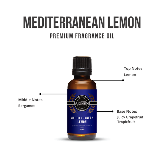 Mediterranean Lemon Fragrance Oil - 30 ML