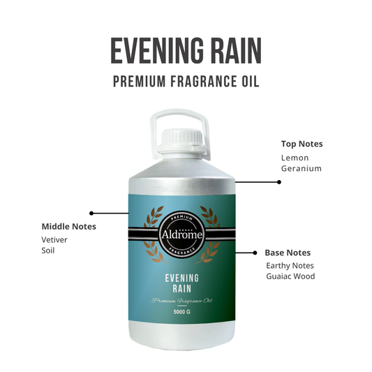 Evening Rain Fragrance Oil - 5000 G