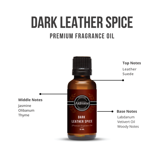 Dark Leather Spice Fragrance Oil - 30 ml