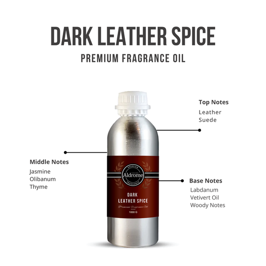Dark Leather Spice Fragrance Oil - 1000 G