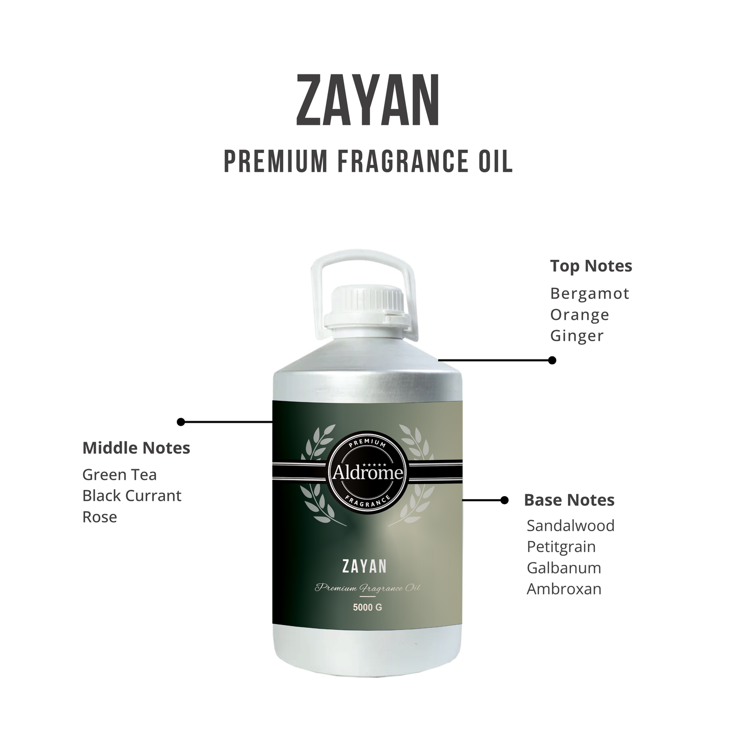 Zayan Fragrance Oil - 5000 G