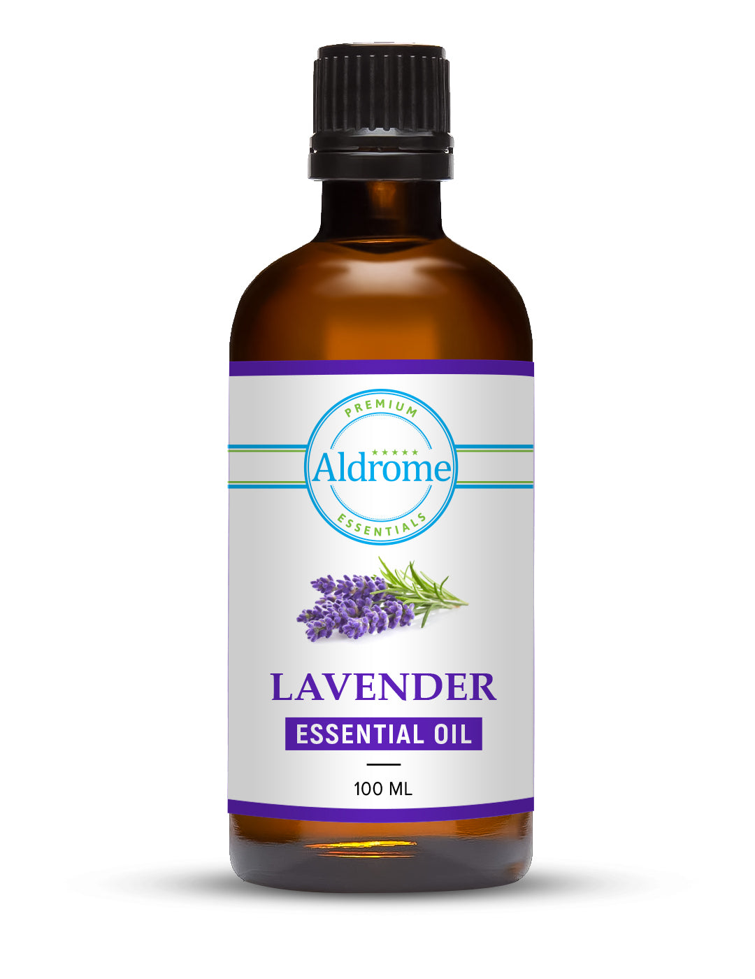 Lavender Essential Oil - 100ml | Buy Lavender Essential Oil | Aldrome Premium Fragrance Oil