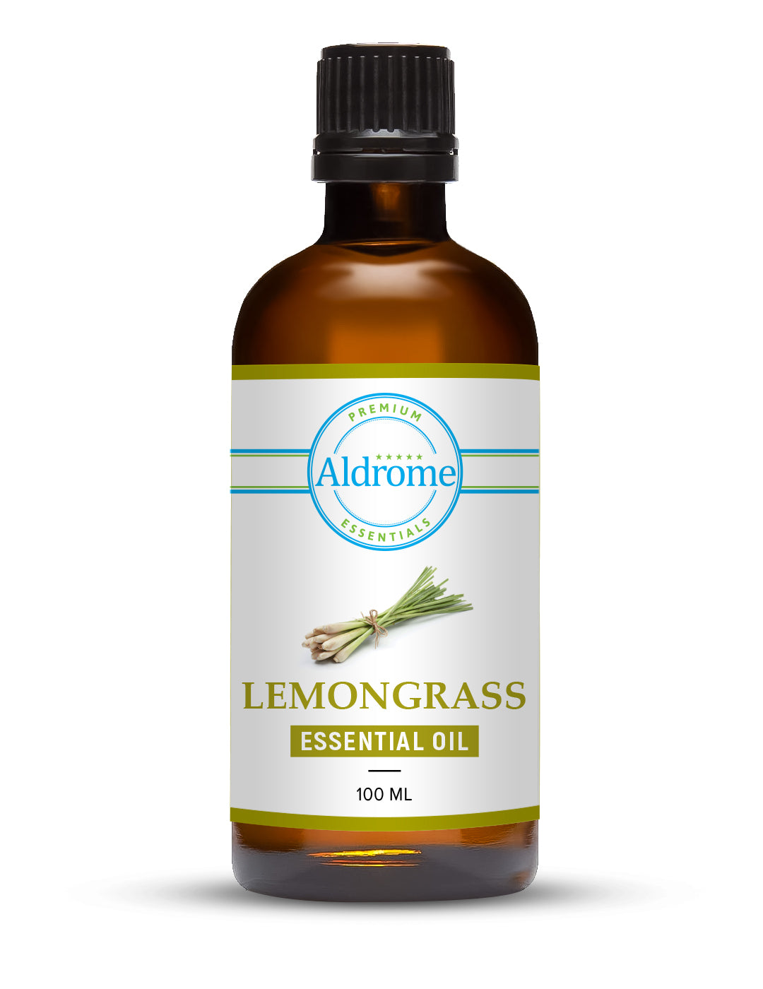 Lemongrass Essential Oil - 100ml | Buy Lemongrass Essential Oil | Aldrome Premium Fragrance Oil